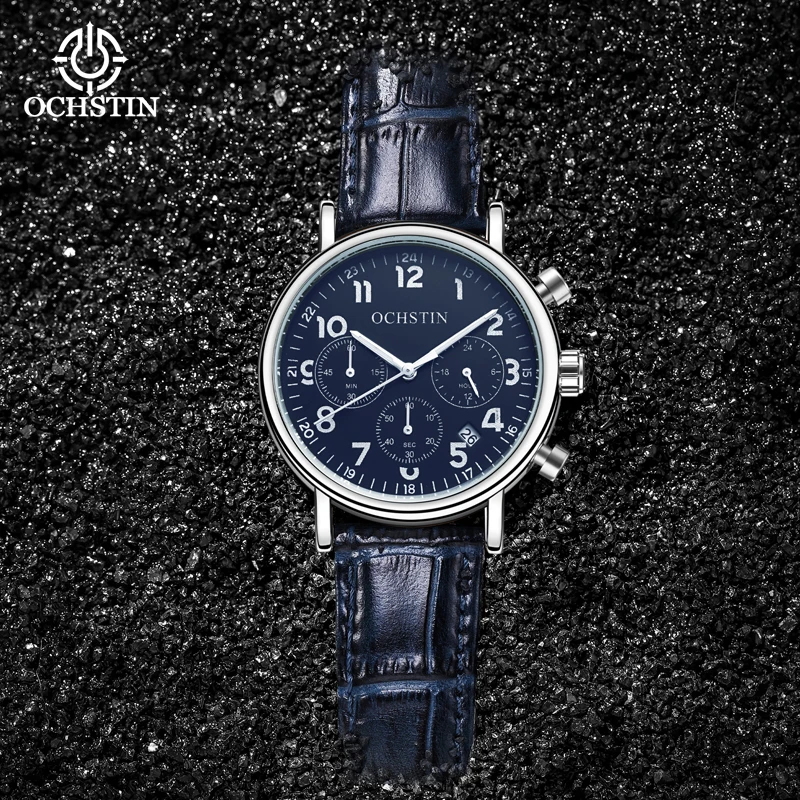 Ochstinprominente celebrity series personality simple watch multifunctional quartz movement waterproof men's quartz watch