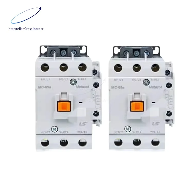 

Электрический контактор переменного тока 32a-100a Диапазон тока, напряжение 110 В/220 В, для стабильного управления питанием в домашних/промышленном применении