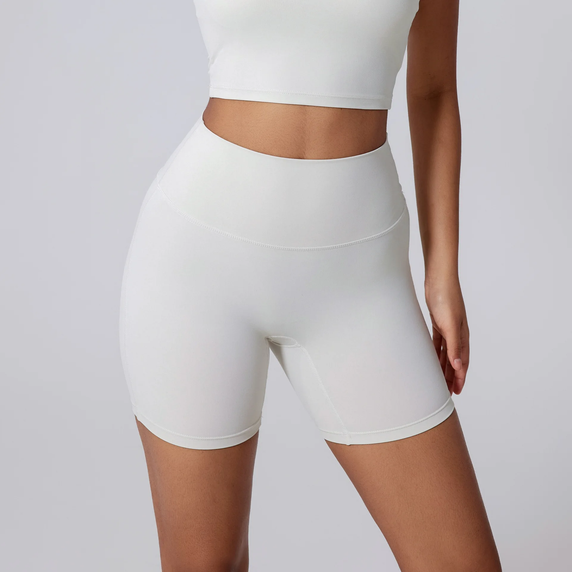 新しいハイウエスト起毛 Tutremmy コントロールヨガレギンス女性のためのバットフィットネスショーツリフティングデザインアウトドアスポーツ Setwear