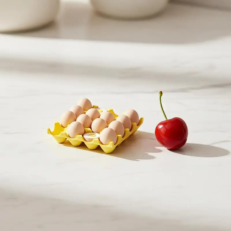 Creative Egg Magnetic Refrigerator Message Sticker 1PC Cute Cooking Note Holder Perfect for Housewarming Kitchen Gifts