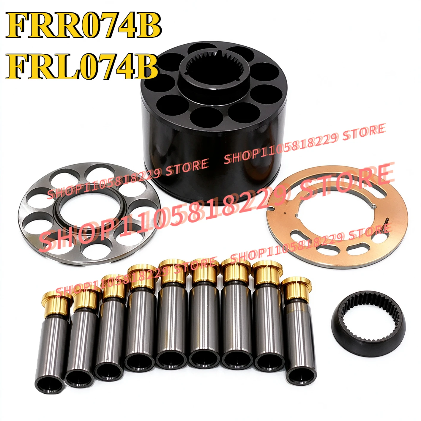 FRR074 FRL074 Series Hydraulic Pump Spare Parts Pump Rotating Group Kit FRR074B FRL074B