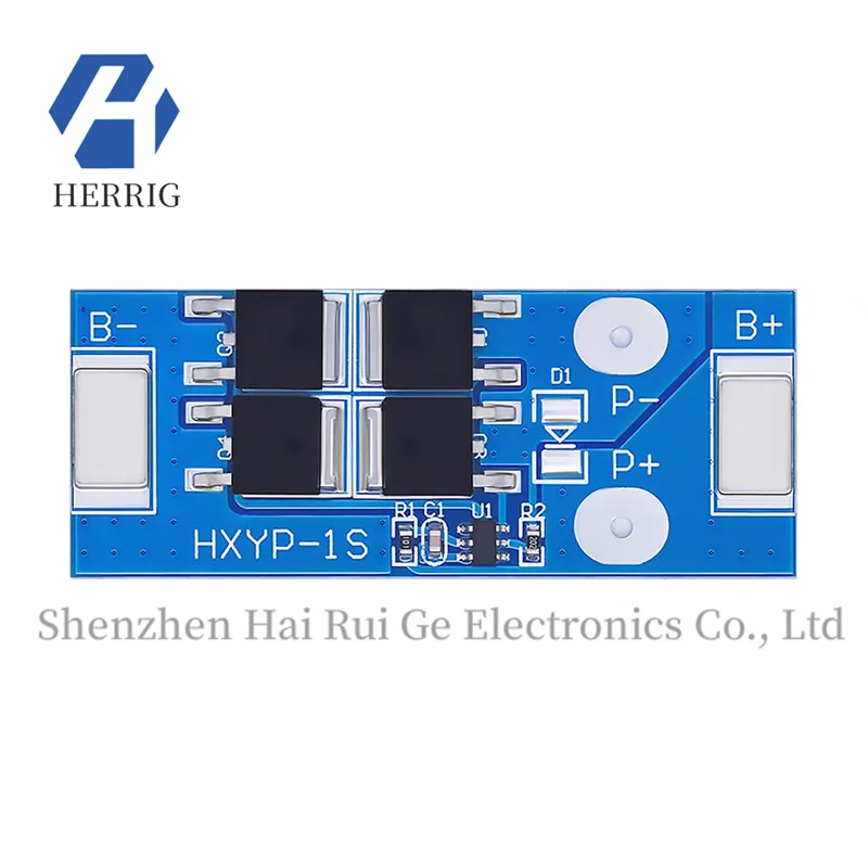 

Single section 3.2V lithium iron phosphate protection board, 1 series 3.6V battery anti overcharge, over discharge, anti short c