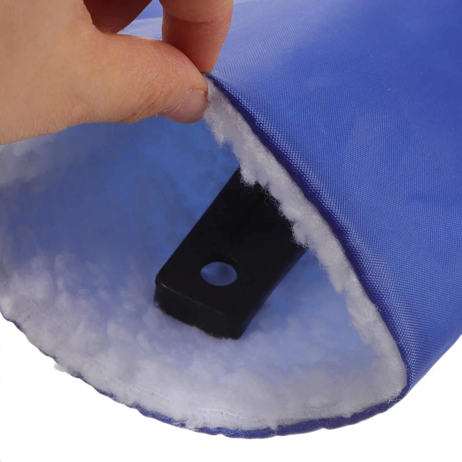 2Pcs Heavy-Duty Car Ice Scraper with Insulated Mitt Winter Snow Remover Tool Waterproof Windproof Anti-Slip Wrist Band for All