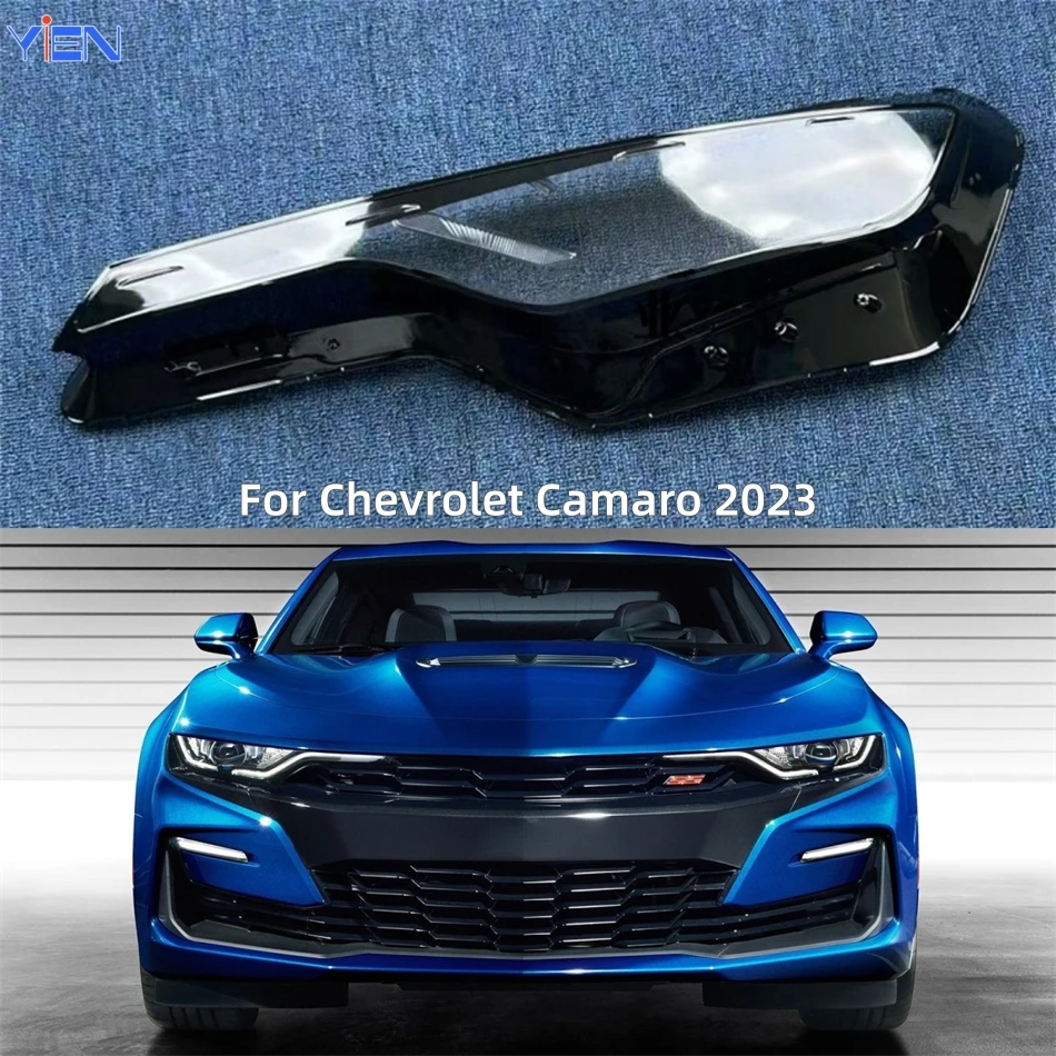 

For Chevrolet Camaro 2023 Car Replacement Parts Front Lamp Cover Glass Lamp Cover Car Front Headlight Lens Cover Lights Shell