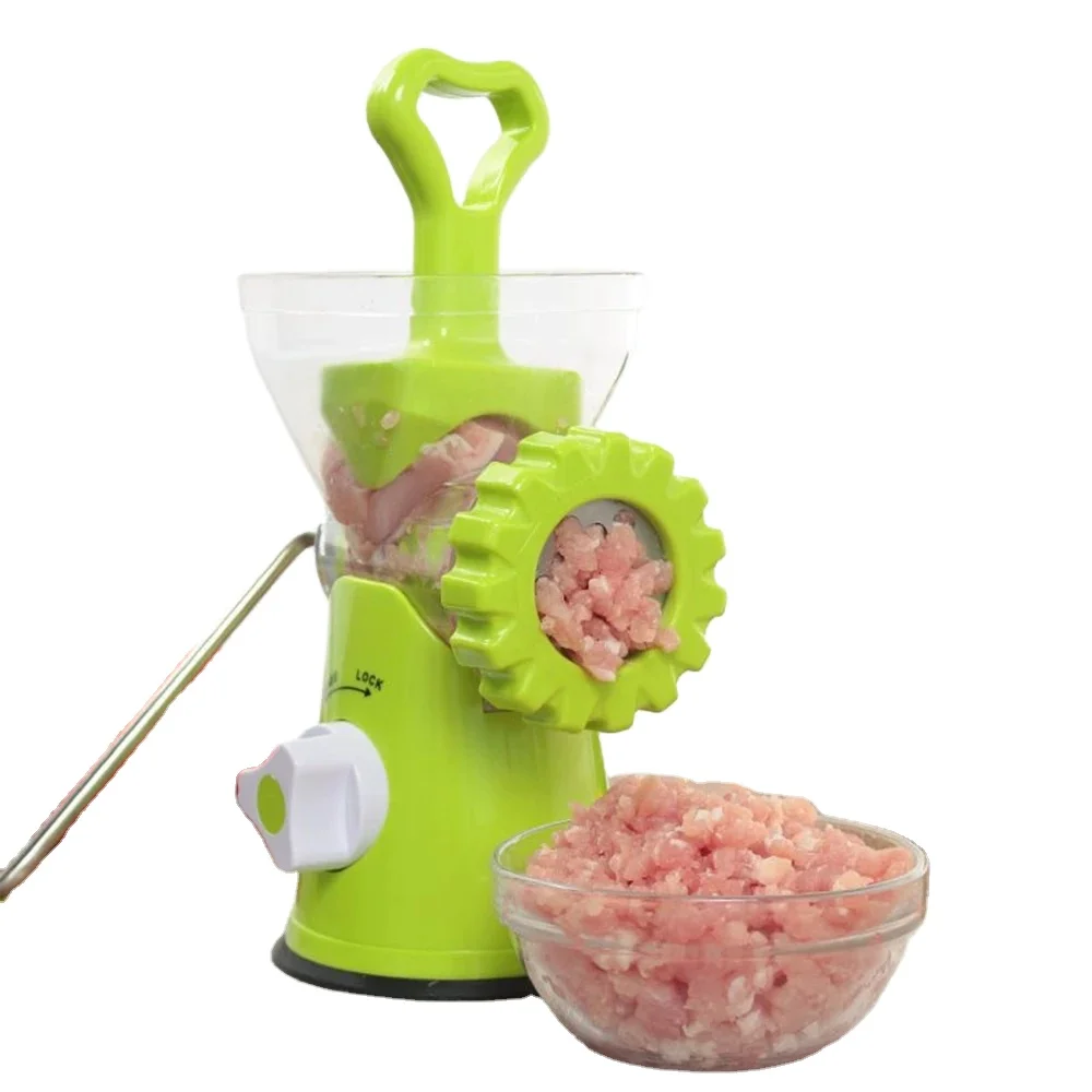

Meat Grinder Manual Processors Food Mincer Kitchen Machine Sausage Maker Stuffer Vegetable Chopper Blender Meat Grinder Manual