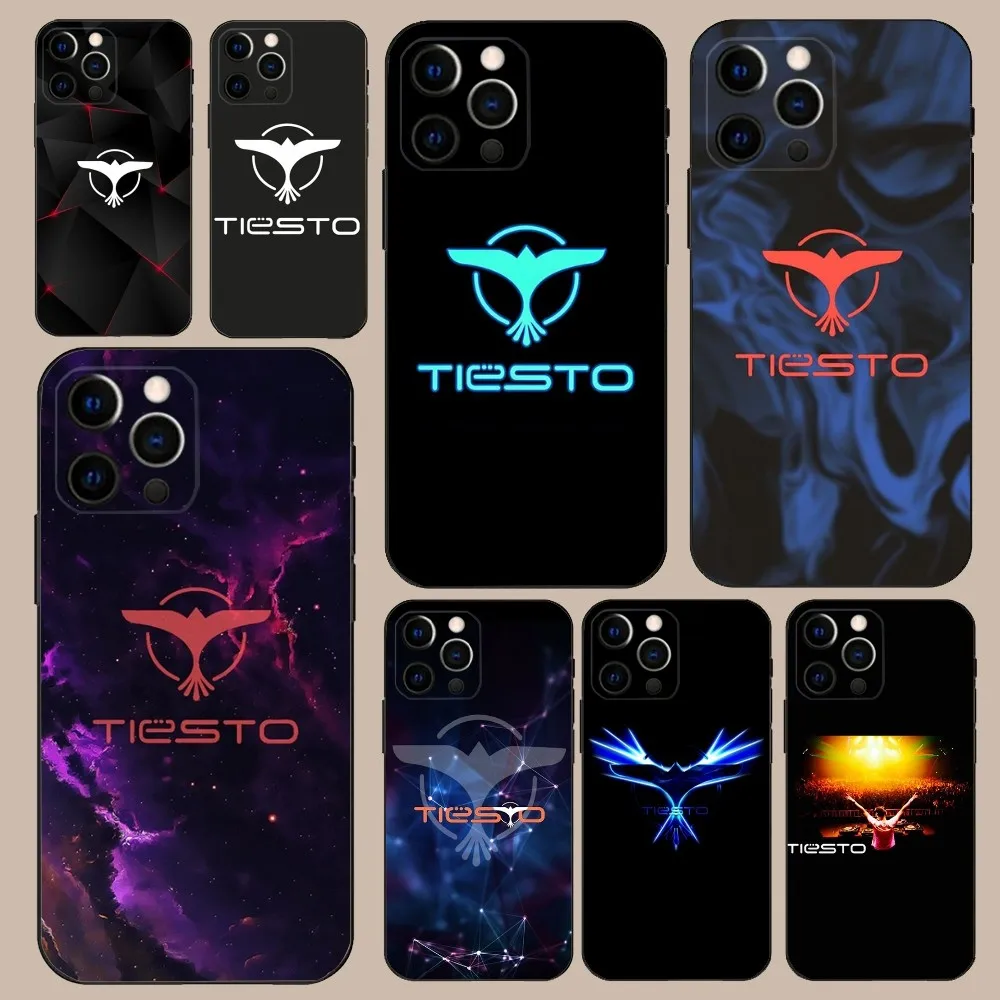 

Tiesto Dj Electronic Dance Music Phone Case For iPhone 16,15,14,13,12,11,Pro,X,XS,Max,XR,Plus,Mini Soft Black Cover
