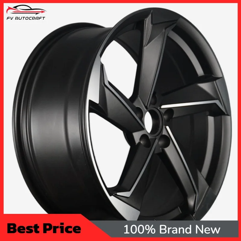 

【2026】Customizable ODM RS Style Blade 17 18 19 20 21 22 Inch Matte Black Brushed 5x120 Forged Wheels For Performance Sedan Car R