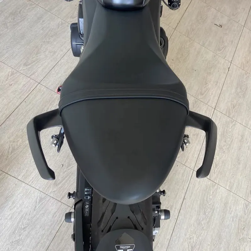 Arm Rests For Trident660 TRIDENT 660 2021-2024 Motorcycle Aluminum Tail Armrest Rear Kit Pillion Passenger Handle 2022 2023