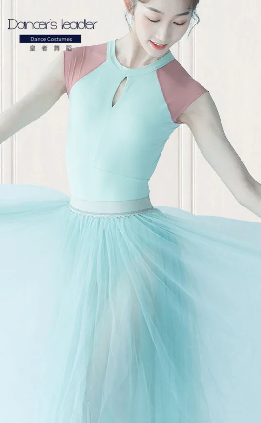 

Fairy Ballet Leotard For Women Exercise Dress Ballerina Dance Lyrical Skirt Adult Gymnastics Leotard Costume
