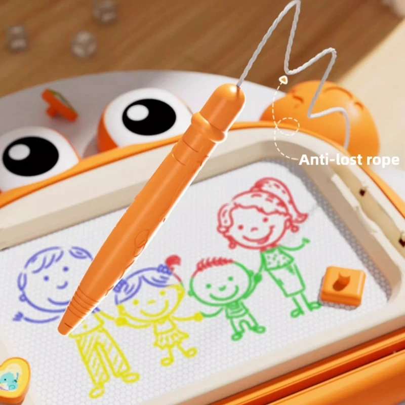 Children Drawing Board Baby Cartoon Magnetic Graffiti Writing Board Kids Montessori Early Education Educational Toy for Toddlers