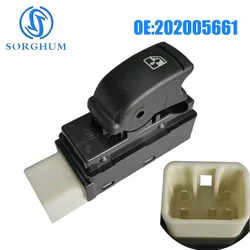 SORGHUM-Botón de interruptor de ventana eléctrica Aveo 202005661 para Chevrolet AVEO Lova, controlador de elevalunas, FST-CE-1090