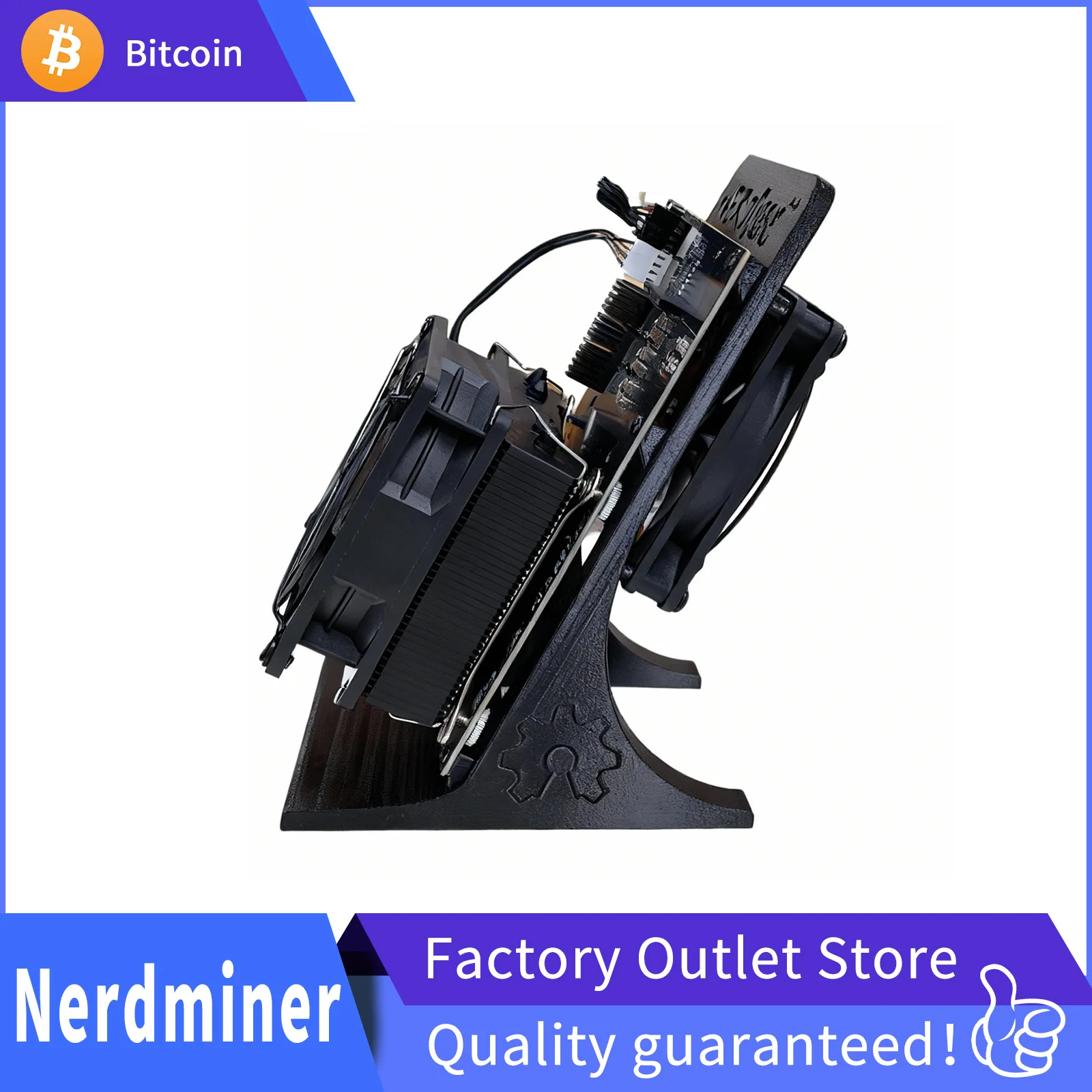 

Lucky Miner Qaxe++ Rev6.1 6TH/s Bitcoin-майнер 100 Вт, высокоэффективный, маломощный, для домашнего использования, с поддержкой соло-майнинга BTC, Wi-Fi, двойным вентилятором и блоком питания.