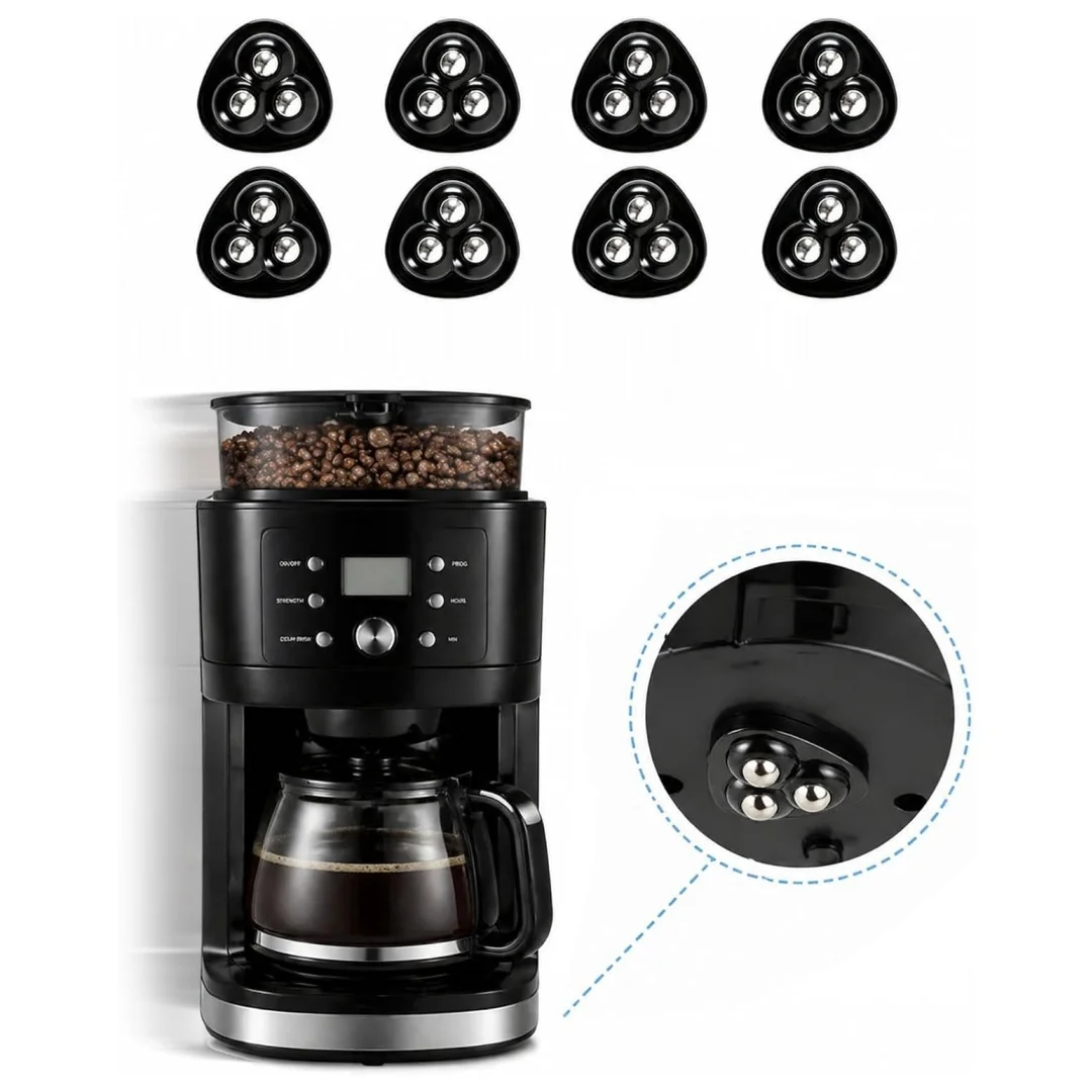 Electrical Wheels, Furniture Sliders - for Kitchen Use, Coffee Machines, Mixers, Ovens, and Easy to Move Countertop Appliances