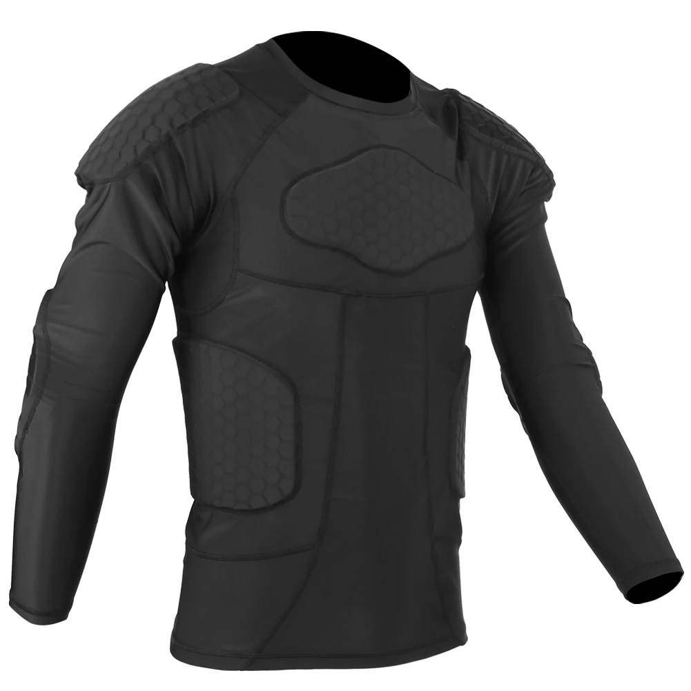 

Костюм для предотвращения столкновений, защита груди, спортивный костюм с длинными рукавами, спортивные колготки, спортивные для лыжных тренировок, баскетбола, футбола