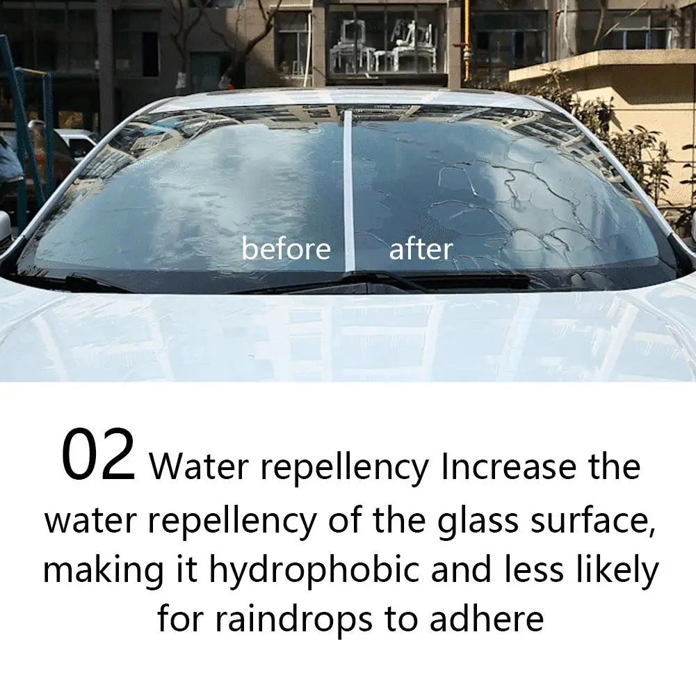 Carro de alta qualidade General Rain Cleaner, Placa Limpa Vidro, Agente Anti-Nevoeiro, Revestimento do pára-brisa, Super Hidrofóbico, Repelente de Chuva, Novo, 100ml