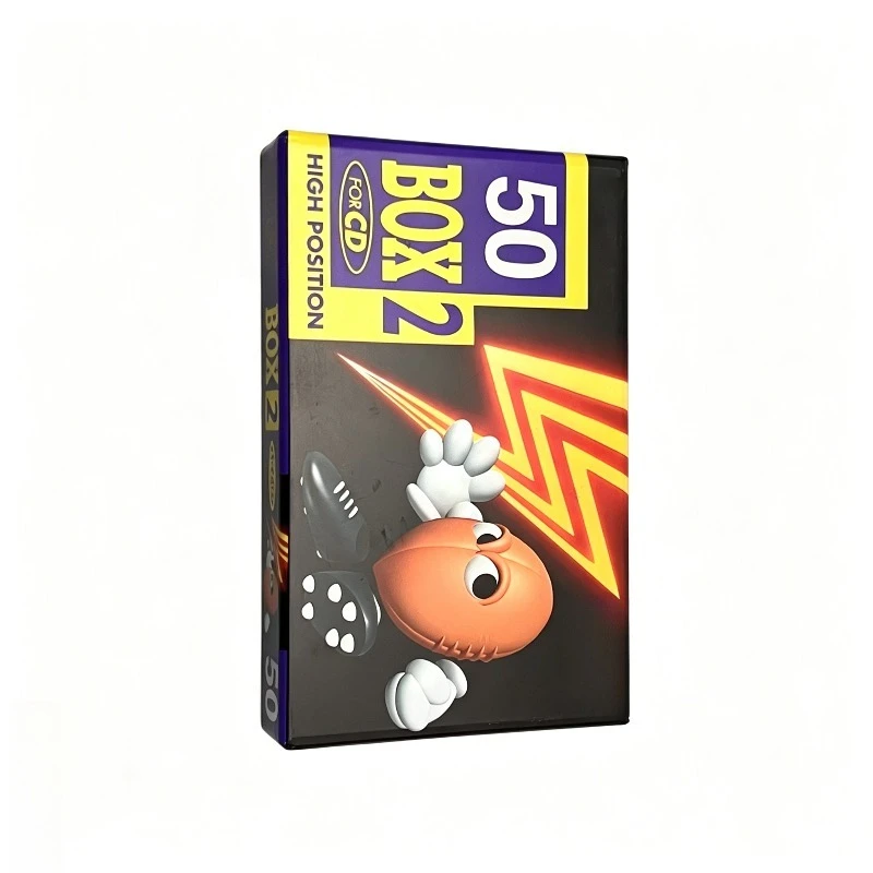 100% Original New For Axia Box2 50min JP Type II Blank Cassette For Recording, Duplication & Dubbing