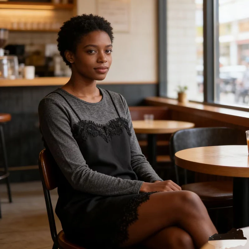 Tidalyf 2026 جديد المرقعة الدانتيل فستان المرأة ربيع موضة سليم س الرقبة فستان قصير المرأة شيك مريح الشباب فستان مناسبات #2