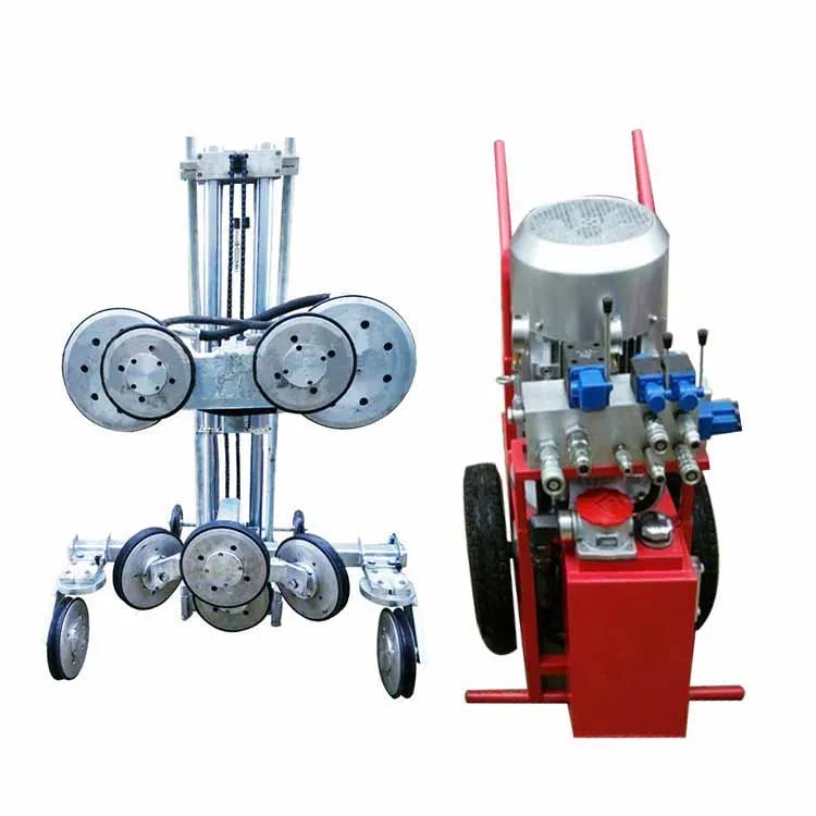 Customized Heavy Duty 380V Hydraulic Concrete Wall Saw Machine for Thick Reinforced Concrete and Stone Cutting Works