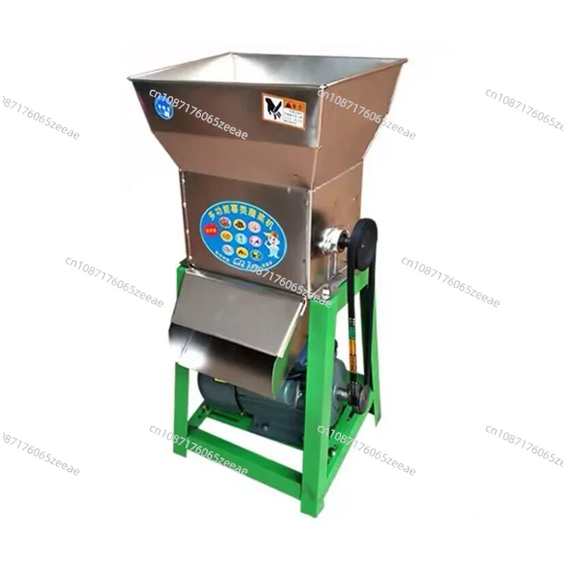 NEW 800kg/h Stainless Steel Electric Sweet Potato Starch Wet Grinder Refiner Apple Banana Fruit Crusher Syrup Pulping Machine