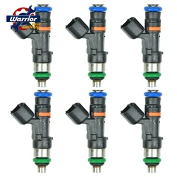 6PCS 1000cc 90lb E85 EV14 Fuel Injector 48mm for VW- Audi-A4 TT Golf-Passat-1.8T Nozzle High Impedance Engine Injection