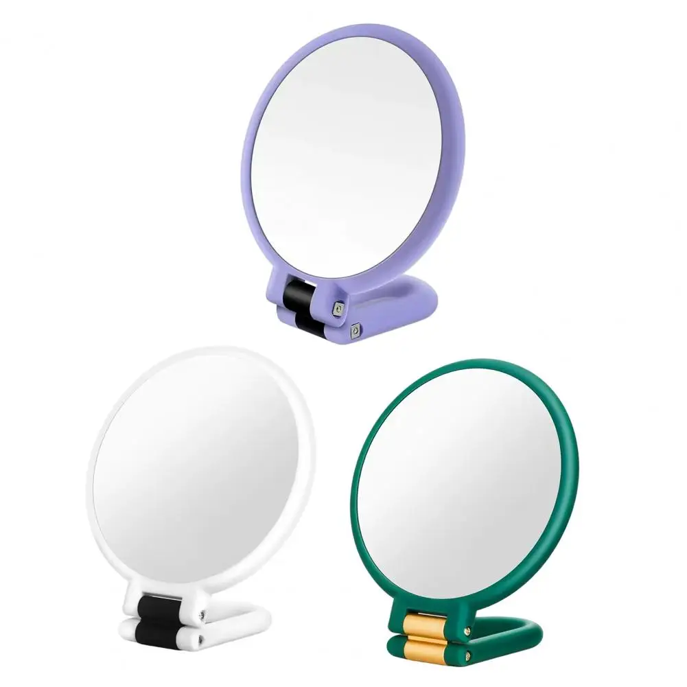 

50X Makeup Mirror Portable Folding Double-Sided Vanity Mirror Adjustable Women Wall Hanging Handheld High Clarity