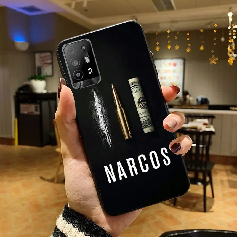 TV series Wagner Moura Narcos pablo escobar Phone cover For OPPO A94 A74 A9 A5 A53 A73 A57 A76 A96 A54 A78 A95 A98 A72 5G Cases