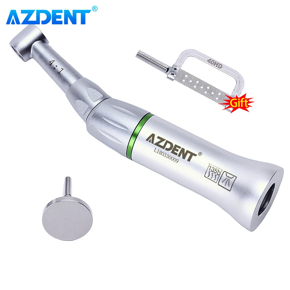 Dental 4:1 Reduction Interproximal Stripping AZDENT Contra Angle Handpiece with 40HD Strip