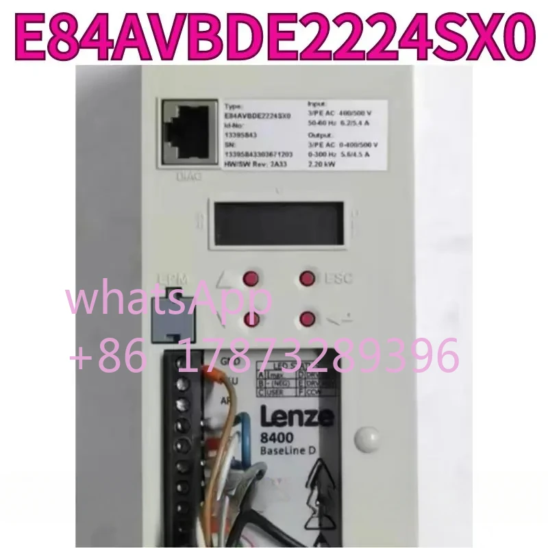 

Преобразователь частоты E84AVBDE2224SX0 380V2.2KW б/у протестирован в порядке и быстро отправлено.