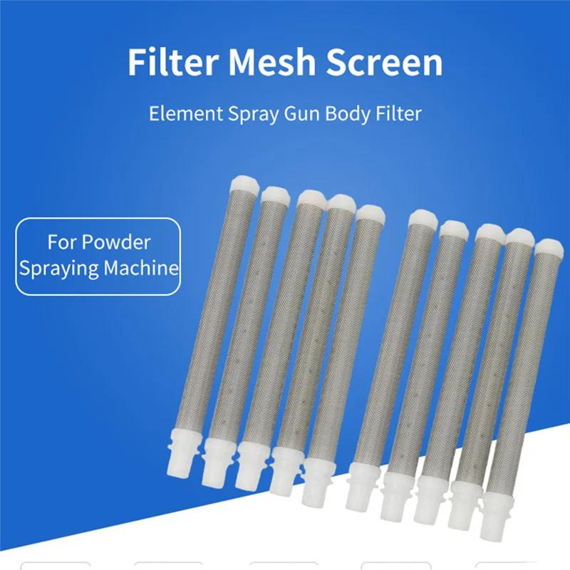 10 Pack Filter Repair Tools Airless Spray 60 Mesh Airless Spray Machine Accessories Filter for Various Models