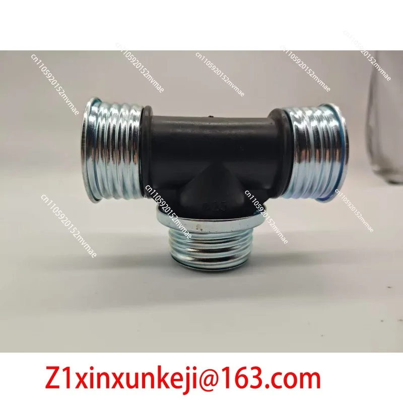 2025 Feet First Breath Control Tube Tee 40Mm Interface for Latex Mask Threaded Connection Access