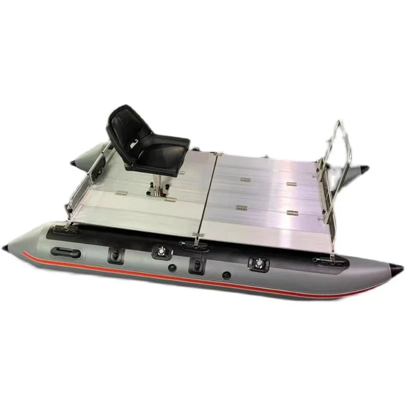 Inflatable fishing platform, fishing platform inflatable magic carpet