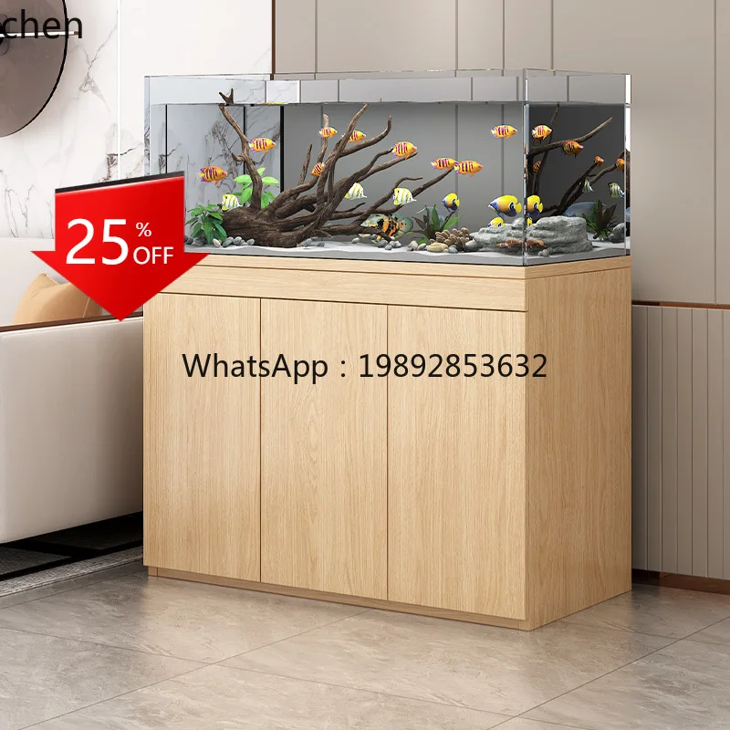 LYY fish tank load-bearing base aquarium partition cabinet large and medium-sized aquatic plants landscaping fish tank