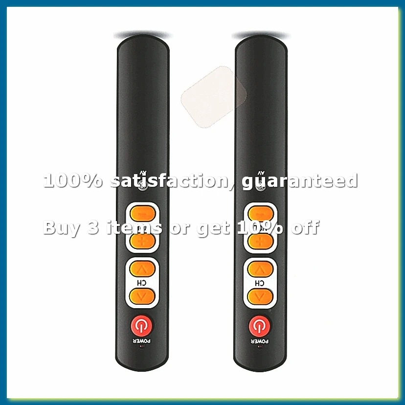 2PCS Universal 6-Button Smart Remote Control IR Copy Learning Function Remote Control for TV, STB, DVD, DVB, VCR B
