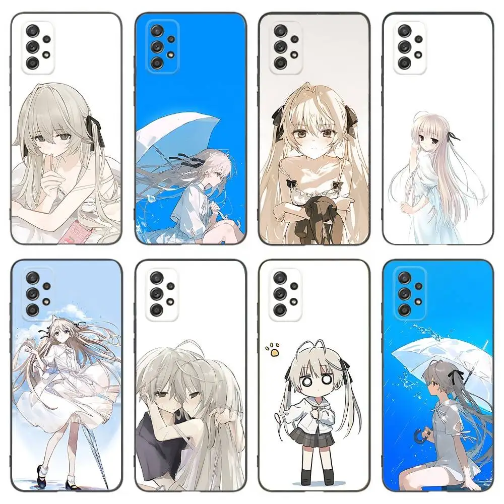 

Y-Yosuga no Anime Sora Phone Case For Samsung Galaxy A 91,80,73,72,53,52,51,22,5G,Plus,J,Note Soft Black Cover