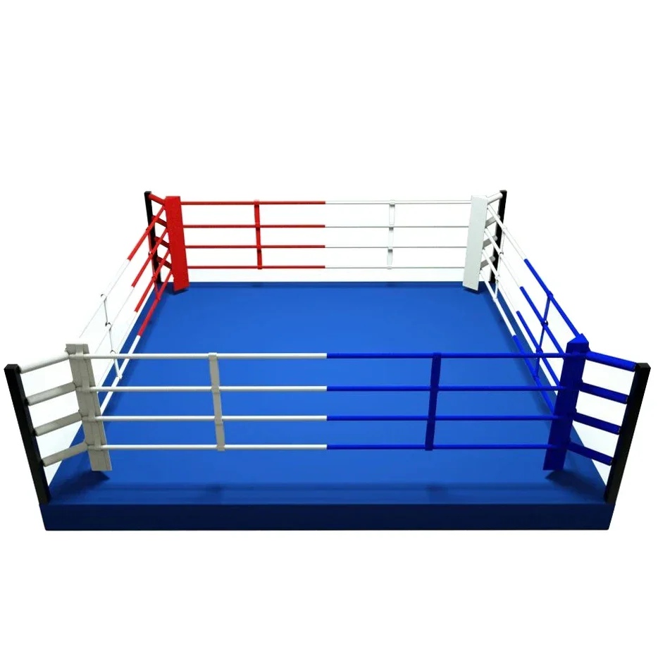Floor-Standing Boxing Platform Standard Wrestling Sanda Fighting Ring For Martial Arts Training Competition