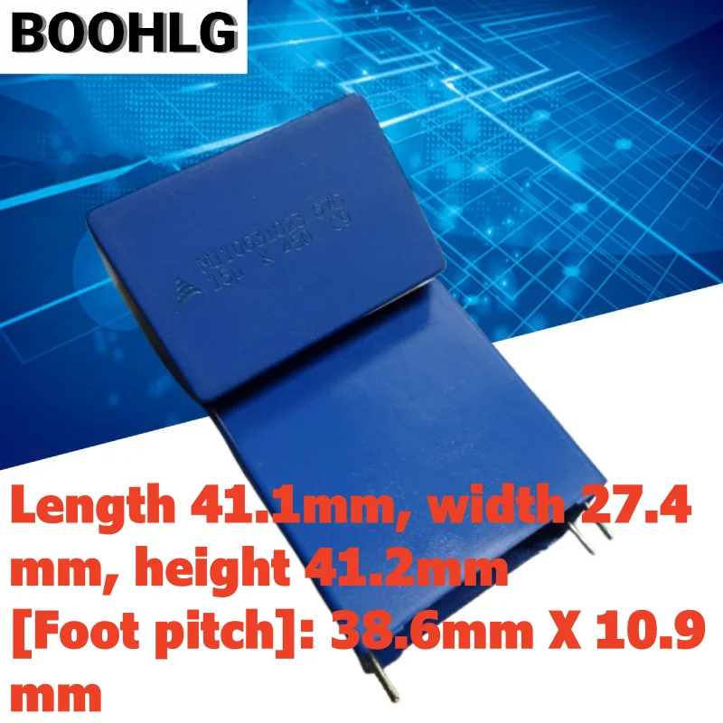 

2PCS EPCOS 15uf 450v 156 Absorbent film capacitor B32676G4156K