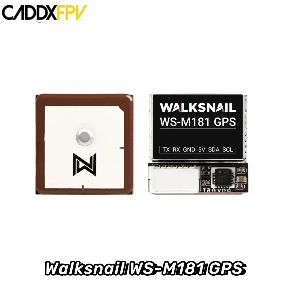 Walksnail WS-M181 GPS M10 GNSS BUILT-IN QMC5883 Compass Ceramic Antenna for RC Airplane FPV Freestyle Long Range DIY Parts