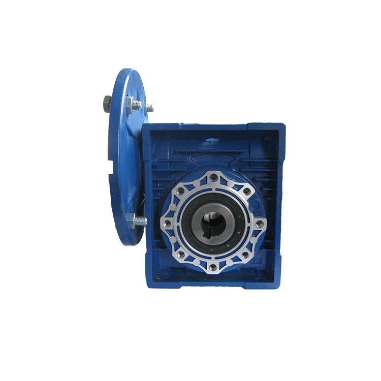 Competitive price NMRV075 10 to 100 ratio gearbox with motor flange B5 or B14 in stock