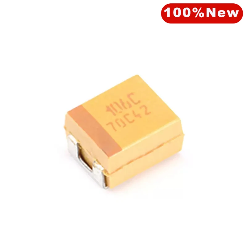 100pcs 1206 0.33uF 0.47uF 1uF 2.2uF 3.3uF 4.7uF 10uF 22uF 33uF 47uF 100uF 220uF 6.3V 10V 16V 25V Type A SMD Tantalum capacitor