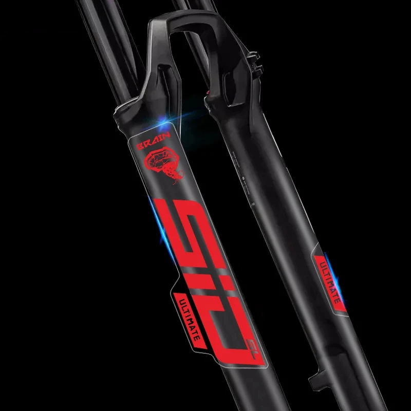 2024 Rockshox SID brain Decals Mountain Bike Front Fork Stickers MTB Bicycle Front Fork Decals ULTIMATE Bike Stickers