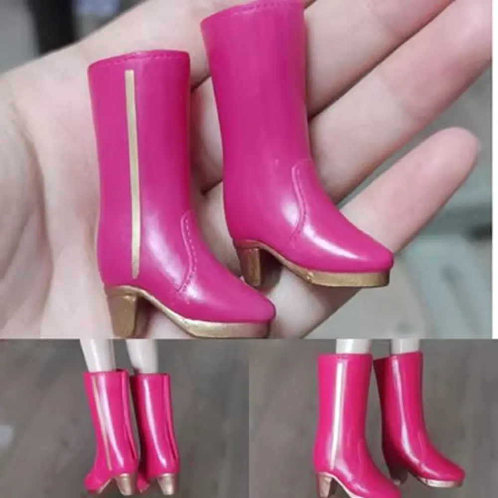 High Quality Quality 1/6 Doll Shoes 10 Styles Doll High Heels Super Model Boots 30cm Doll