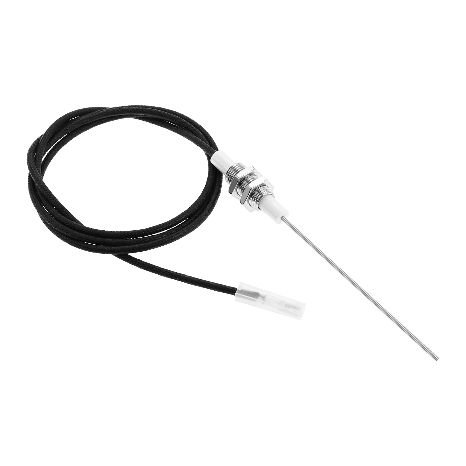 Encendedor de chispa con electrodo de cerámica Universal roscado M10, cable de bujía de 36 pulgadas apto para chimenea de Gas, calentador de horno, barbacoa, 4 Uds.