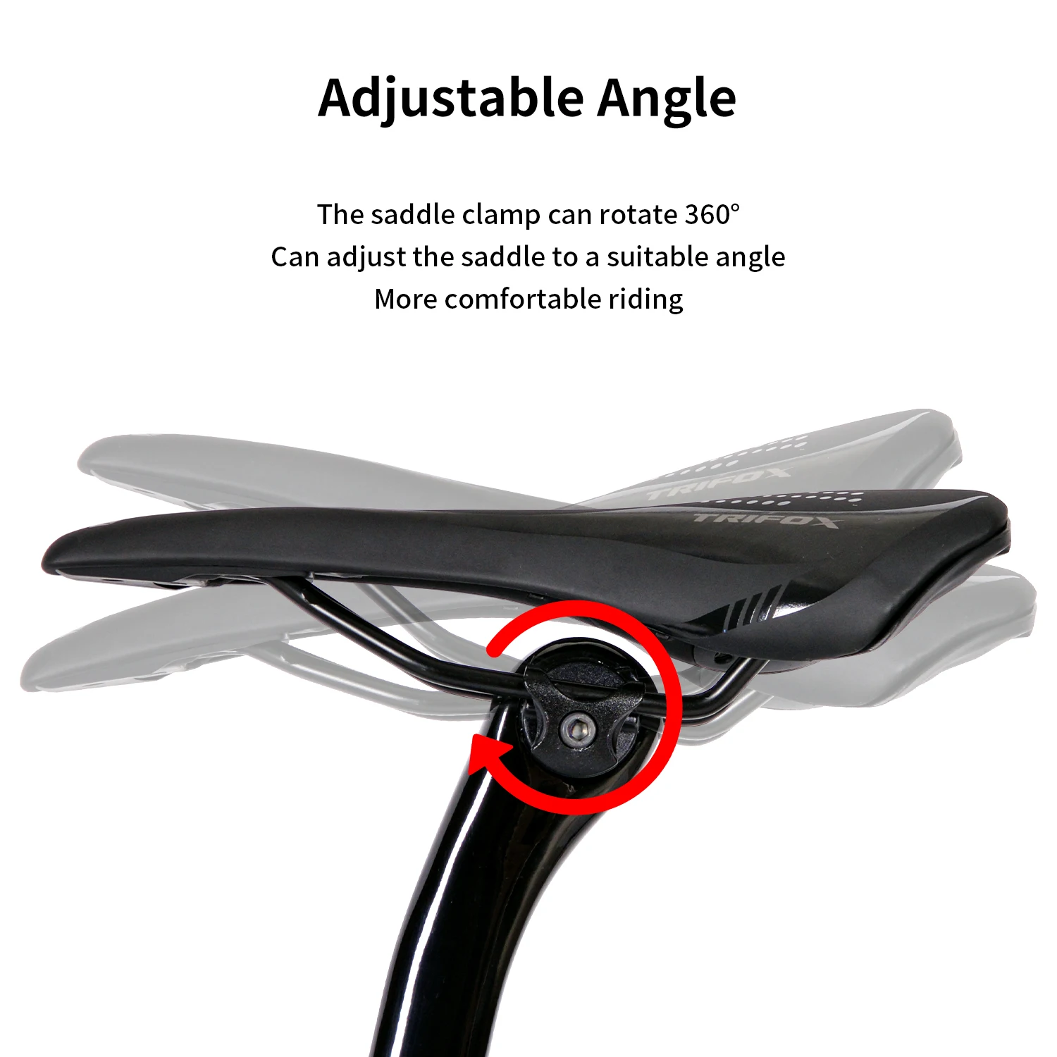TRIFOX Runde 7*7/Ovale 7*9 Sattelstützenklemme Fahrradsattelhalterung Geeignet für Carbon-Rennradrahmen X16 X8 Fahrradteile – Detail 2