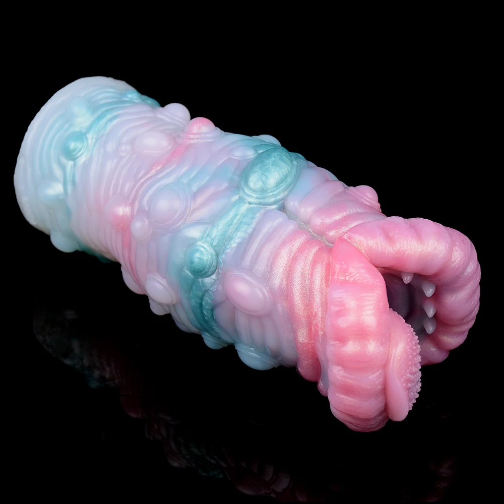 GEEBA الخيال ذكر الاستمناء مع اللسان الكبير للرجال 18 + جيب كس رجل القضيب الضارب واقعية المهبل الكبار لعبة الجنس Onhole #2