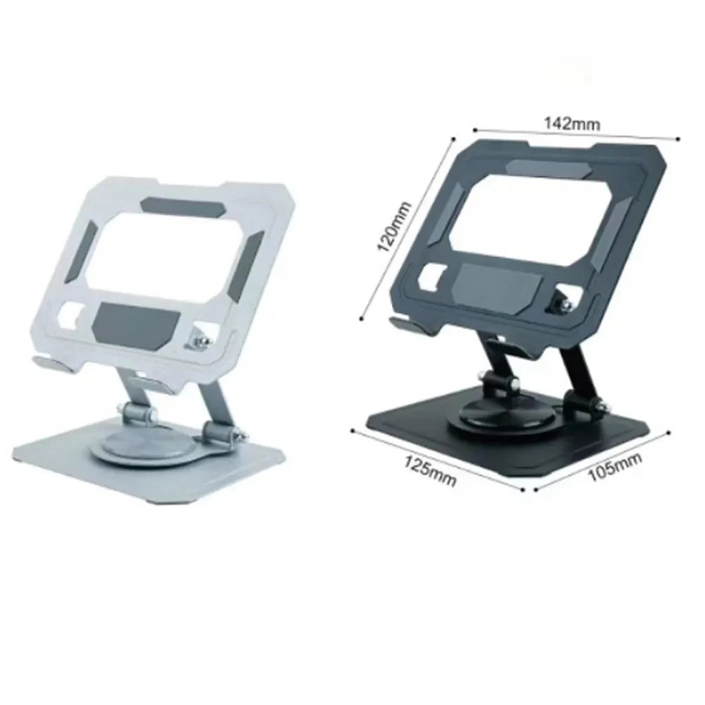Adjustable Foldable 360° Rotatable Tablet Stand Desktop Holder Compatible for 4inch Devices Universal Desktop Stand for iPad
