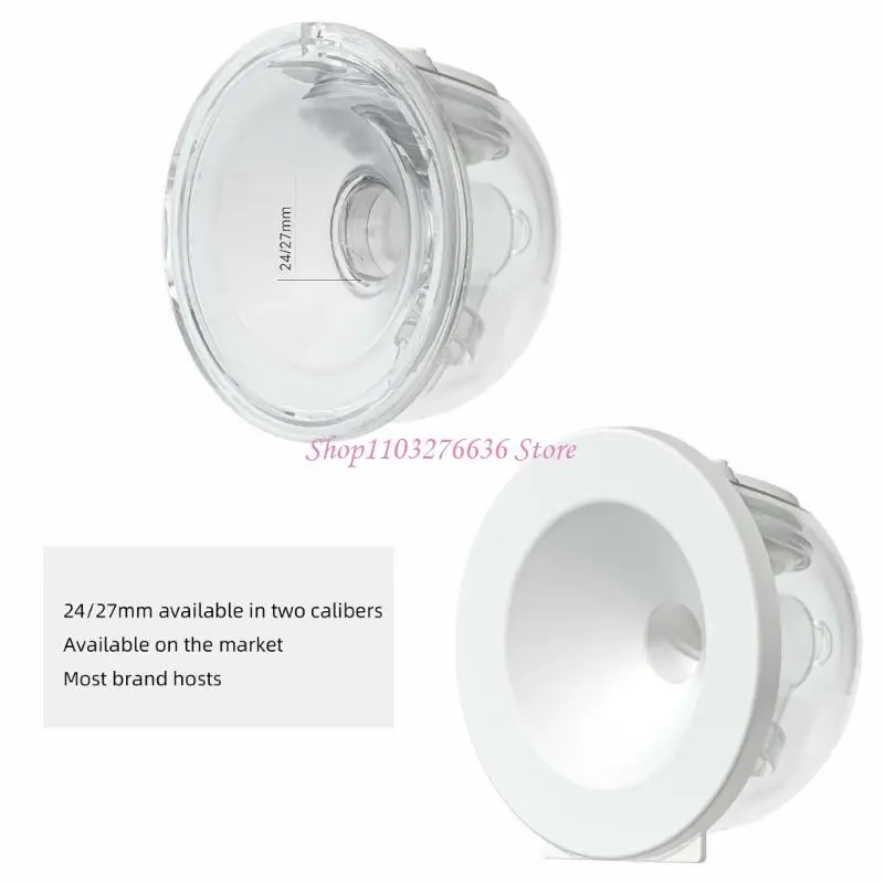 R6FD Electric Breast Accessories Duck Mouth Valves with Silicone Flange for S9 S12 Wearable Breast Pumps Repairment