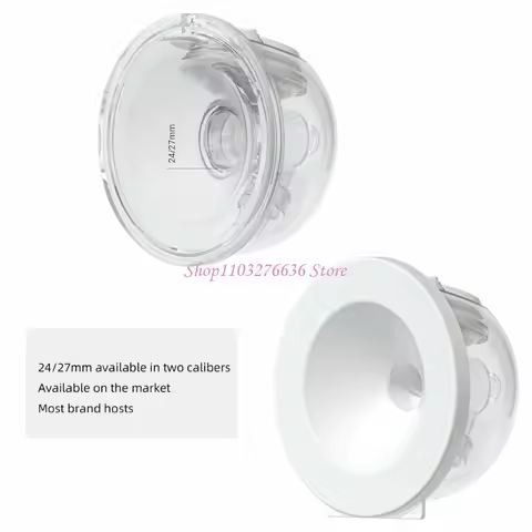 R6FD Electric Breast Accessories Duck Mouth Valves with Silicone Flange for S9 S12 Wearable Breast Pumps Repairment