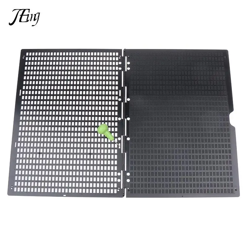 27 Lines 30 Cells Braille Writing Slate With 1 Stylus , Write Board For Blind People (Full Page) Braille Board