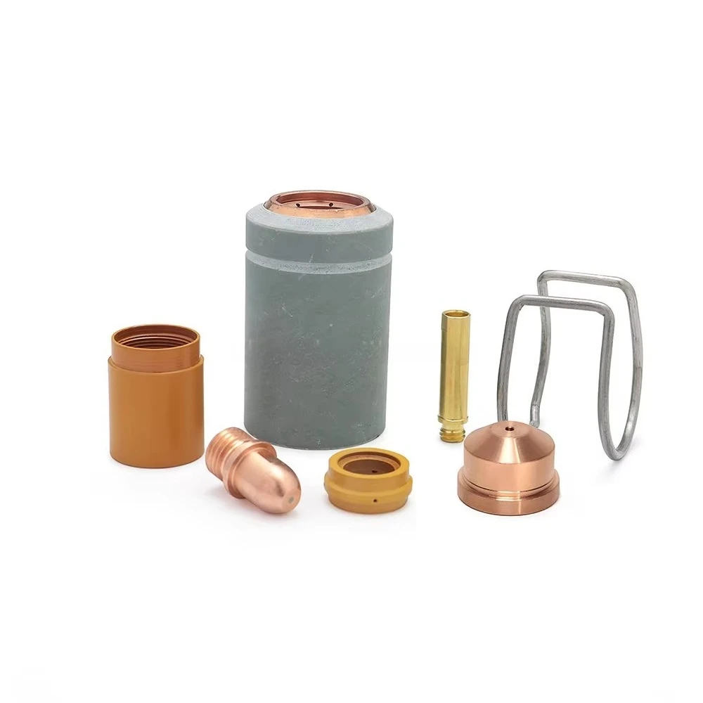 High Frequency LT150 CB150 LTM150 Plasma Cutting Torch Accessories, Copper Electrode Nozzle Retaining Cap Diffuser