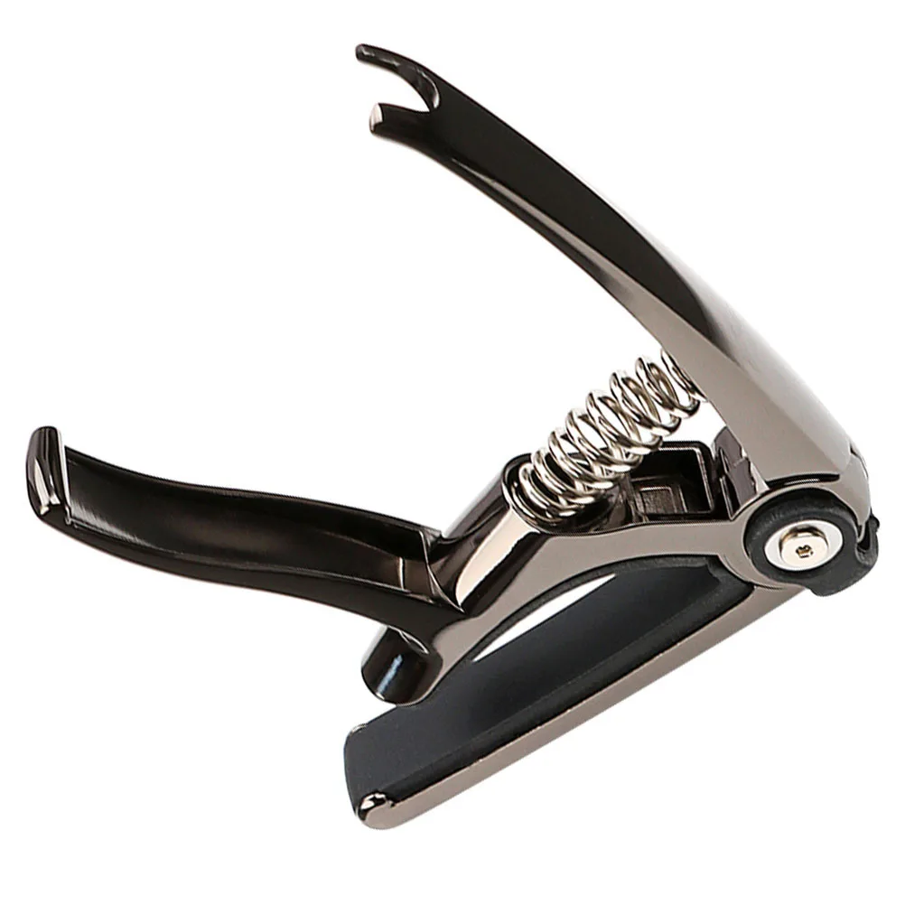 

Black Unique Appearance Guitar Capo Adjustable Clamp for Acoustic Electric Classical Guitar Bass Ukulele Accessory